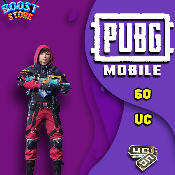 60 یوسی بازی پابجی موبایل - Pubg Mobile UC
